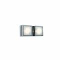Jesco Lighting Group 2-Light Wall Sconce Quattro Line Voltage - Series 306.- Chrome WS306H-2CH